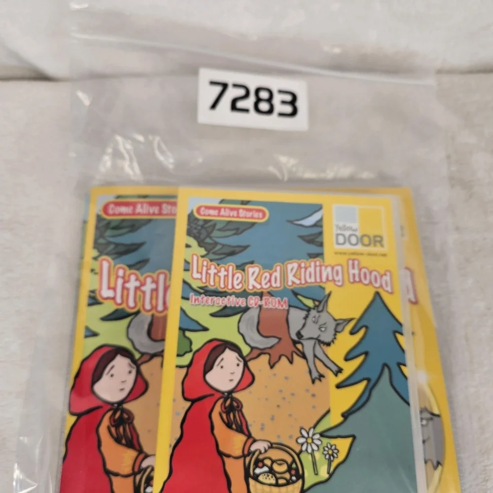 Yellow‎ Door Little Red Riding Hood Book Audio CD + Interactive CD-ROM PC/Mac